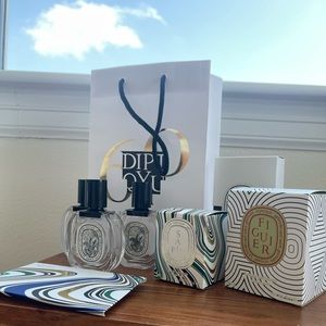 DIPTYQUE BUNDLE - Empty Perfume Bottles, Ornaments, Empty Boxes!